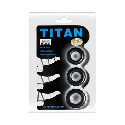 Komplet 3 Pierścieni Titan Lybaile na Arena.pl