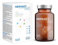 Norsa Pharma HEPASET PRO ostropest cholina WĄTROBA