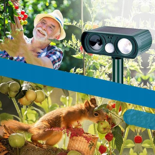 ULTRADŹWIĘKOWY ODSTRASZACZ KOTÓW, SOLARNY ODSTRASZACZ KOTÓW, DO OGRODU na Arena.pl