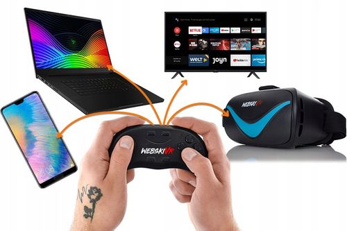 NAJLEPSZY PREZENT DLA 6 7 8 9 10 LATKA POD CHOINKĘ GOGLE VR 360 STOPNI BT na Arena.pl