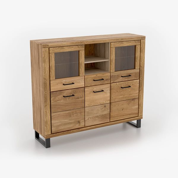 Kredens dębowy Como zdjęcie 1