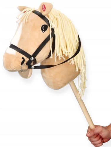 Premium Hobby Horse Konik na patyku Głowa konia kiju Skoczek IZABELEK na Arena.pl