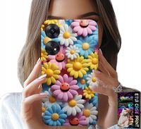 ETUI DO OPPO RENO8 T 4G - KOLOROWE KWIATKI, STOKROTKI FUTERAŁ CASE