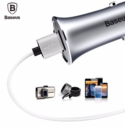 BASEUS | ŁADOWARKA SAMOCHODOWA | 2X USB | 3.1A na Arena.pl