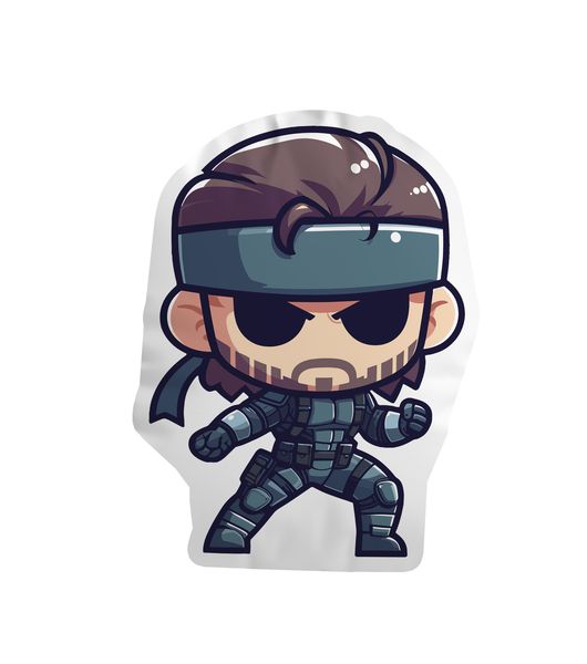 Poduszka Chibi - Metal Gear Solid Snake zdjęcie 1