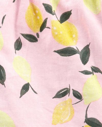 Carters Zestaw 2-el. Lniany top szorty Cytryny na Arena.pl