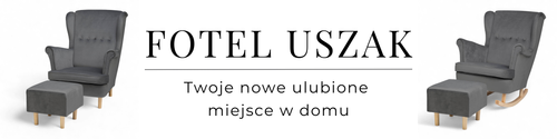 Ciemny szary Fotel Uszak + Podnóżek + Poduszka GRATIS na Arena.pl