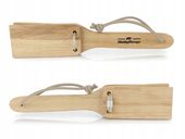 Klasyczna drewniana kołatka klepaczka dla naganiaczy na polowanie