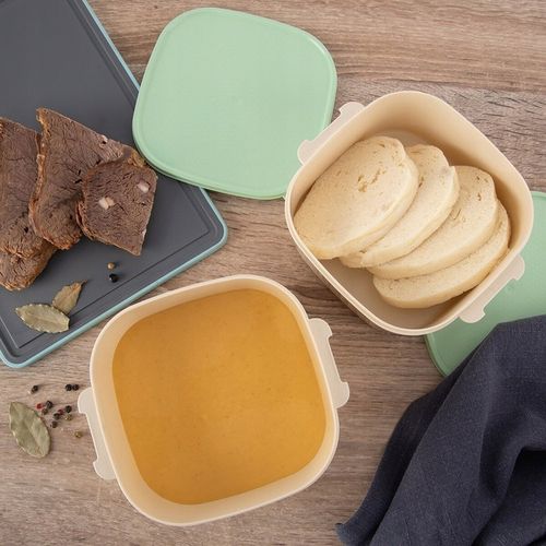 Menażka OBIADOWA 3-poziomowa piętrowa do przenoszenia żywności obiadów na Arena.pl