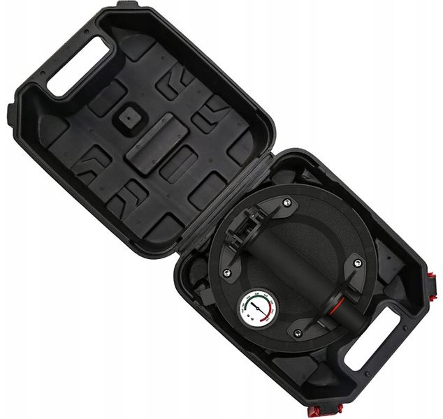 Przyssawka Próżniowa Uchwyt z Pompką i Manometrem do Płytek Glazury Szyb zdjęcie 4