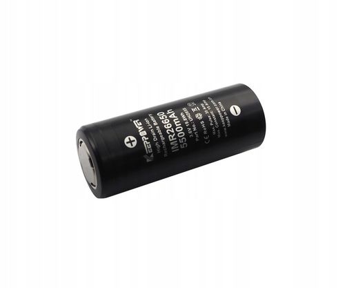 Akumulator KeepPower IMR26650 5500mAh 3,7V HIGH DRAIN Li-ION 15A na Arena.pl