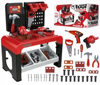 WARSZTAT ZESTAW MAJSTERKOWICZA ZESTAW NARZĘDZI PIŁA WKRĘTARKA