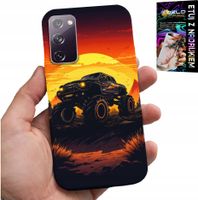 ETUI DO SAMSUNG GALAXY S20 FE - MONSTERTRUCK, CIĘŻARÓWKA, WZORY + SZKŁO