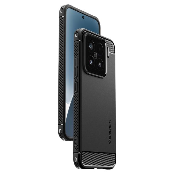 SPIGEN RUGGED ARMOR XIAOMI 15 MATTE BLACK zdjęcie 10