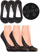Antypoślizgowe Stopki ABS Damskie Niskie Skarpetki Balerinki Silikon 35-38
