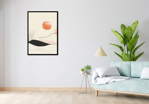 Plakat 68x98cm Miękkie Wzgórze na Arena.pl