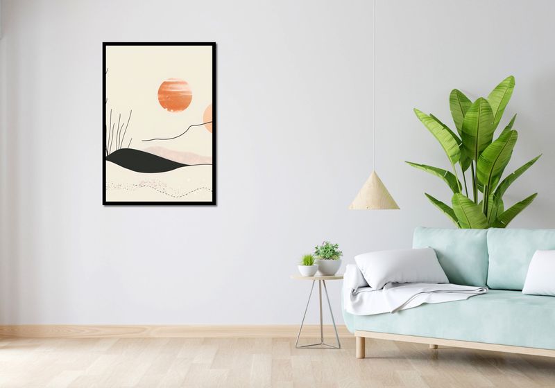 Plakat 68x98cm Miękkie Wzgórze zdjęcie 4