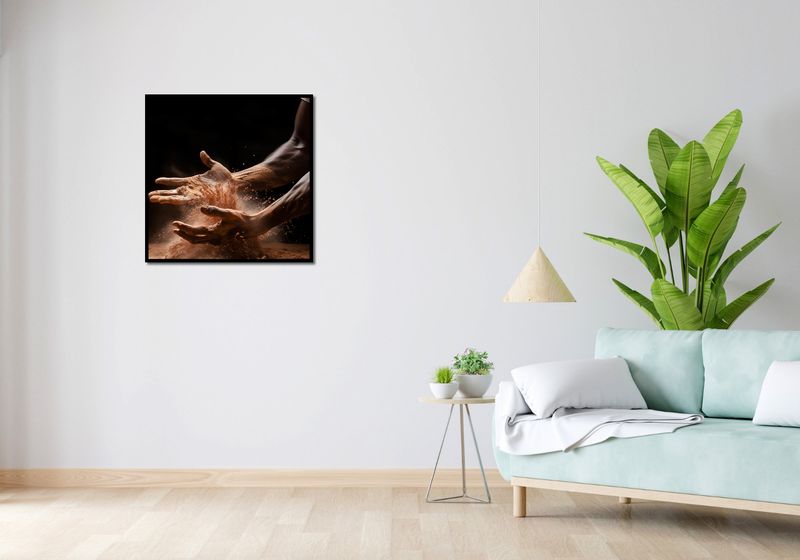 Plakat 70x70cm Taniec Ziemi zdjęcie 4