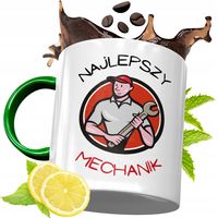 Kubek Zielony Dla Mechanika Na Urodziny Prezent