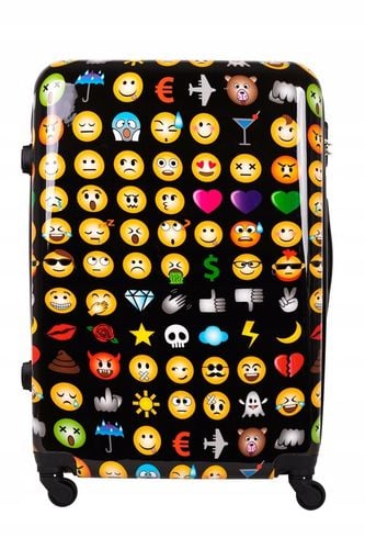 WALIZKA DUZA PODRÓŻNA KÓŁKA BAGIA 15 WZORÓW XXL na Arena.pl