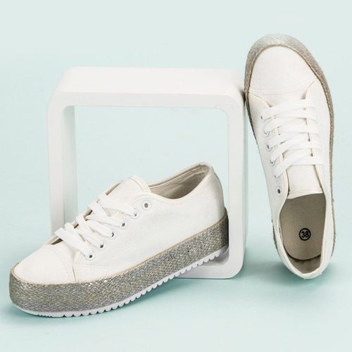 Białe Trampki Espadryle r.39 na Arena.pl