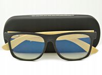 Okulary Nerd Antyrefleks korekcyjne Zerówki Flex