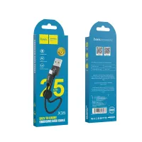 hoco kabel x35 micro usb 3.1a 0.25m czarny