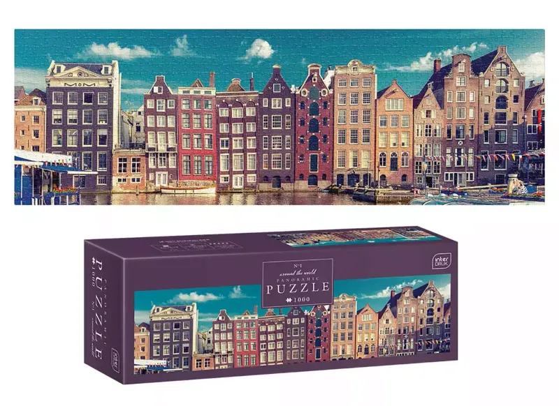 Puzzle panoramiczne 1000 elementów. Around the World zdjęcie 1
