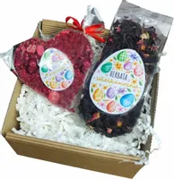 MAŁY ŚWIĄTECZNY ZESTAW PREZENT NA WIELKANOC UPOMINEK PUDEŁKO HERBATA ZAJĄC