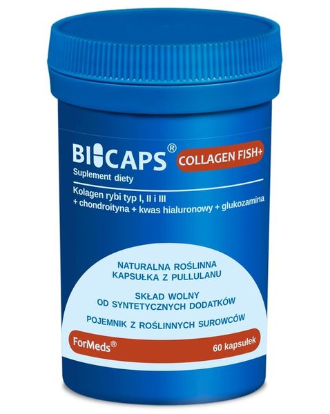 BICAPS ForMeds KOLAGEN RYBI collagen + HIALURONOWY zdjęcie 2