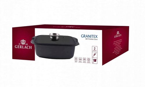 Brytfanna GERLACH Granitex 32 cm na Arena.pl