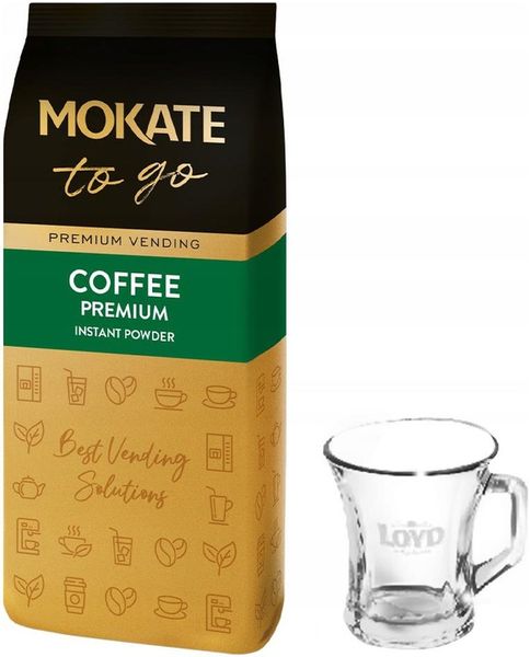 Kawa Rozpuszczalna PREMIUM 500G Duże Opakowanie Instant Mokate VENDING zdjęcie 1