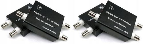 Potadak 4X multiplekser Wideo AHD TVI CVI konwerter 1080P (B2123) na Arena.pl