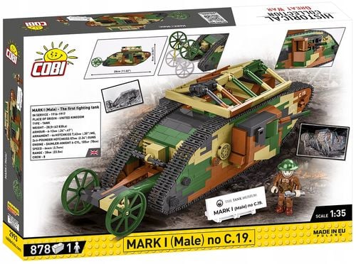 Mark I Male no C.19. HC Great War na Arena.pl