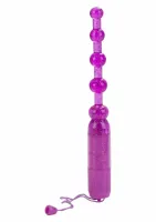 vibrating pleasure beads - kulki wibrujące, wodoodporne, wielobiegowe