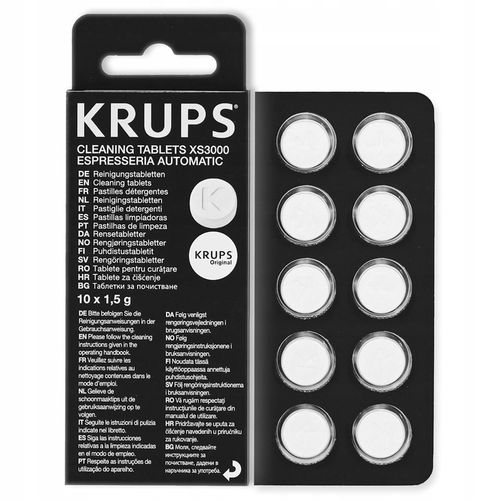 Tabletki Krups do czyszczenia ekspresu do kawy Krups XS3000 10 sztuk na Arena.pl