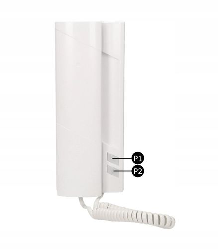 Słuchawka Unifon do domofonu PROEL 512 Biały 2-żyłowy cyfrowy na Arena.pl