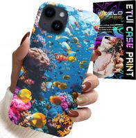 ETUI DO IPHONE 15 PLUS - RAFA KOLOROWE RYBKI PODWODNY ŚWIAT RYBEK