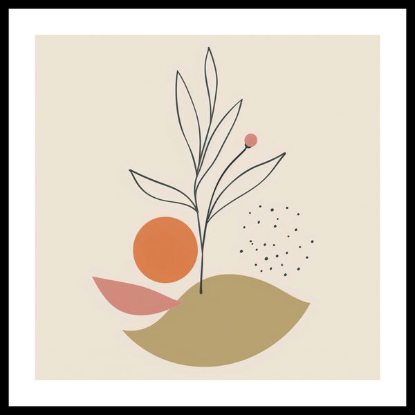 Plakat 40x40cm Subtelna Naturaleza zdjęcie 3