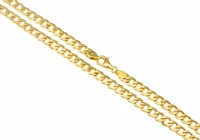 ZŁOTY ŁAŃCUSZEK PANCERKA 50 cm PR 333