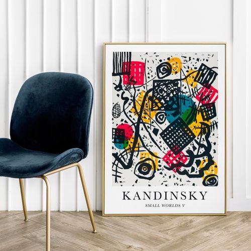Plakat cyfrowy do wydruku kandinsky na Arena.pl
