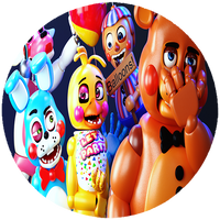 Opłatek na tort FNAF Five Nights at Freddy's