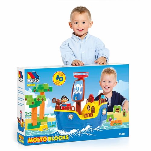 Statek piratów Molto Blocks 30 el. na Arena.pl