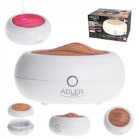 Nawilżacz Powietrza Ultradźwiękowy Dyfuzor Zapachowy Usb 3W1 Adler Ad7969