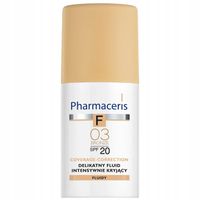 PHARMACERIS F Delikatny fluid intensywnie kryjący SPF 20 bronze 03 30ml