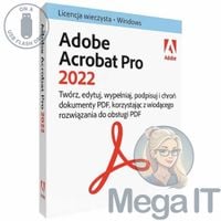 Acrobat Pro 2022 - Licencja Wieczysta (LifeTime) - Windows - Licencja Biznes - BOX (USB)