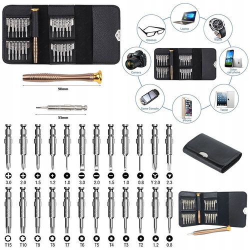 LUTOWNICA PRECYZYJNA KOLBOWA S801A 80W Z REGULACJĄ TEMPERATURY ZESTAW 52w1 na Arena.pl