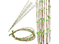 10x bazie gałązka bazia stroik wielkanoc 65cm 10szt