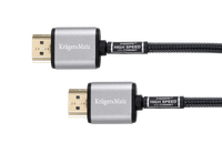 KM0330 Kabel HDMI - HDMI wtyk-wtyk (A-A) 3.0m Kru