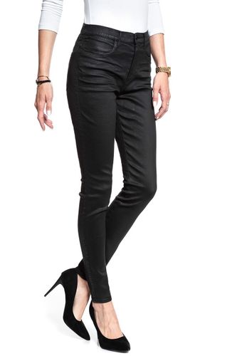 WRANGLER HIGH RISE SKINNY COATED BLACK W27HWT067 W26 L32 na Arena.pl